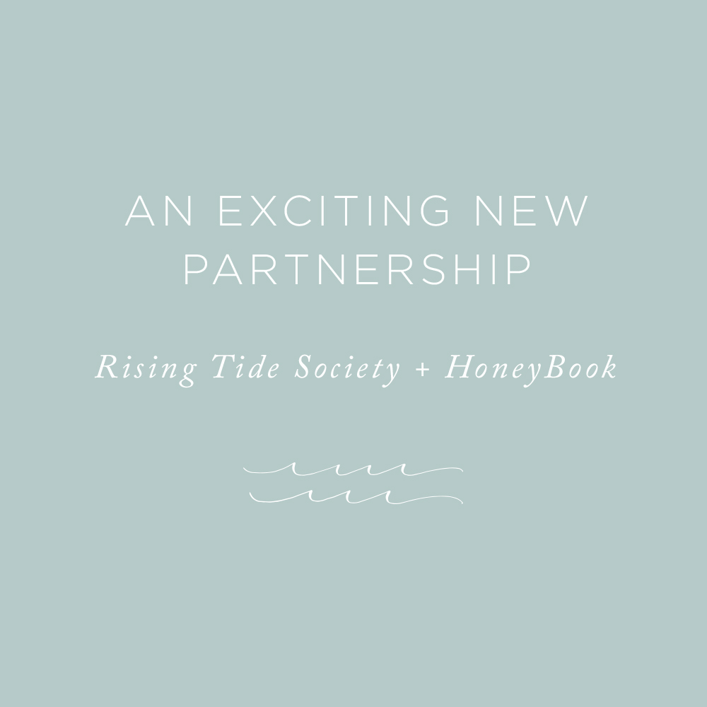 An Exciting New Partnership | via the Rising Tide Society