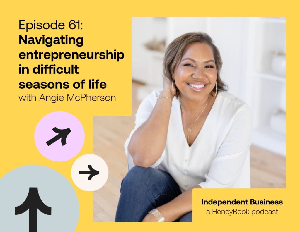 Navigating entrepreneurship in difficult seasons of life with Angie McPherson