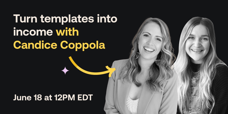 Turn templates into income with candice coppola