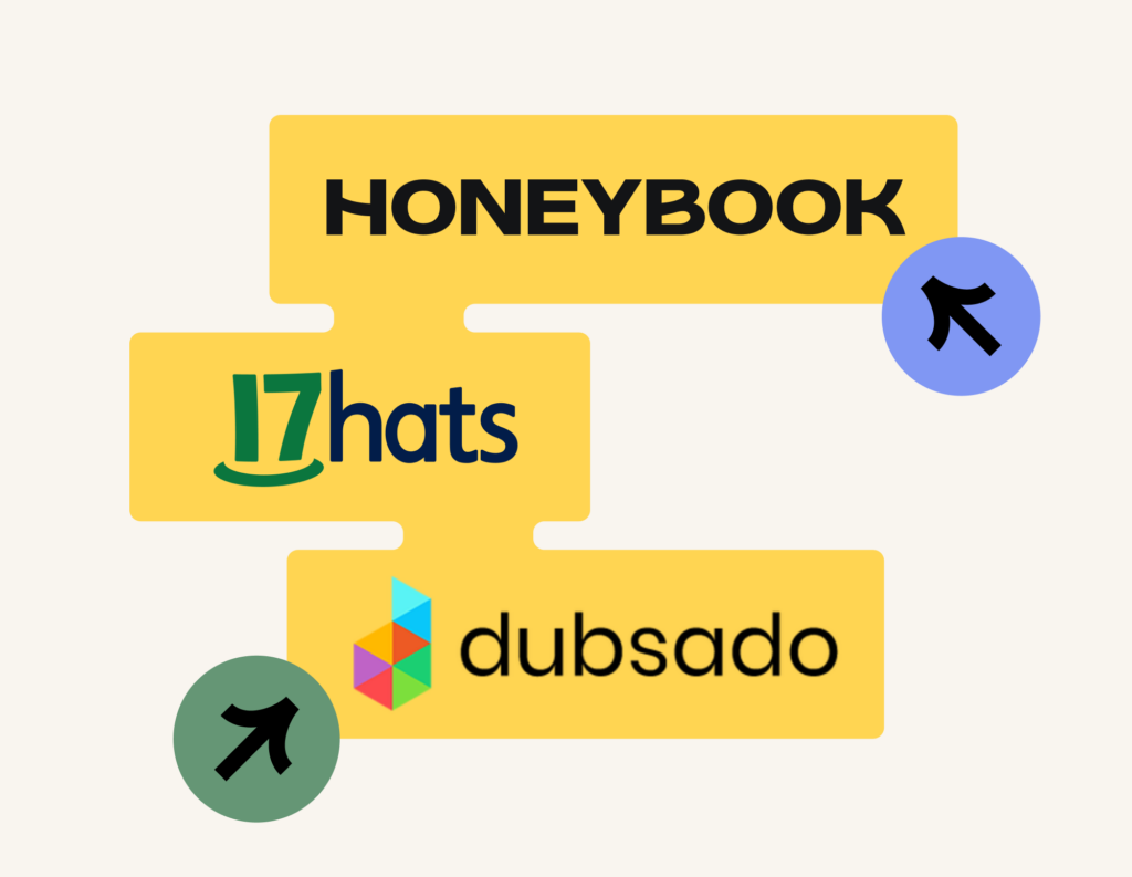 HoneyBook vs 17hats vs Dubsado