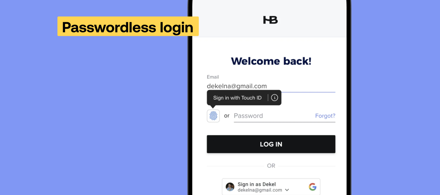 Passwordless Login