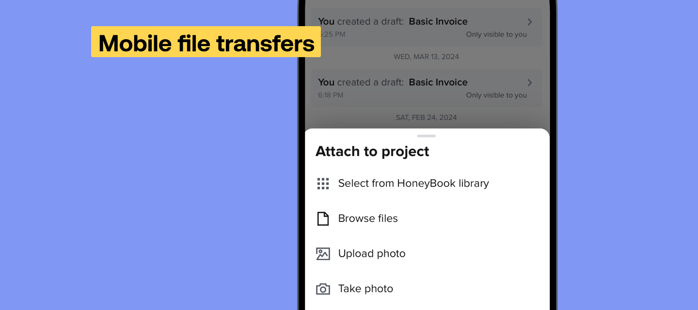 Mobile file transfers
